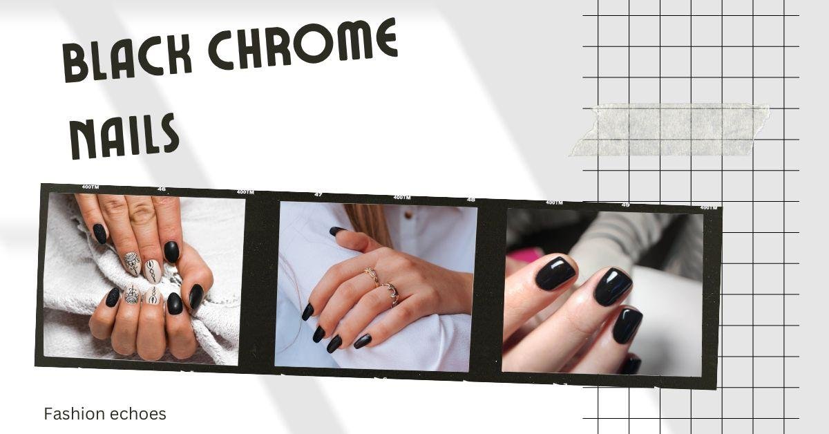 Black Chrome Nails